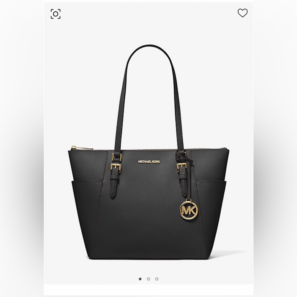 Michael Kors Charlotte leather tote bag